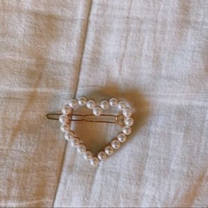 Heart hair pin